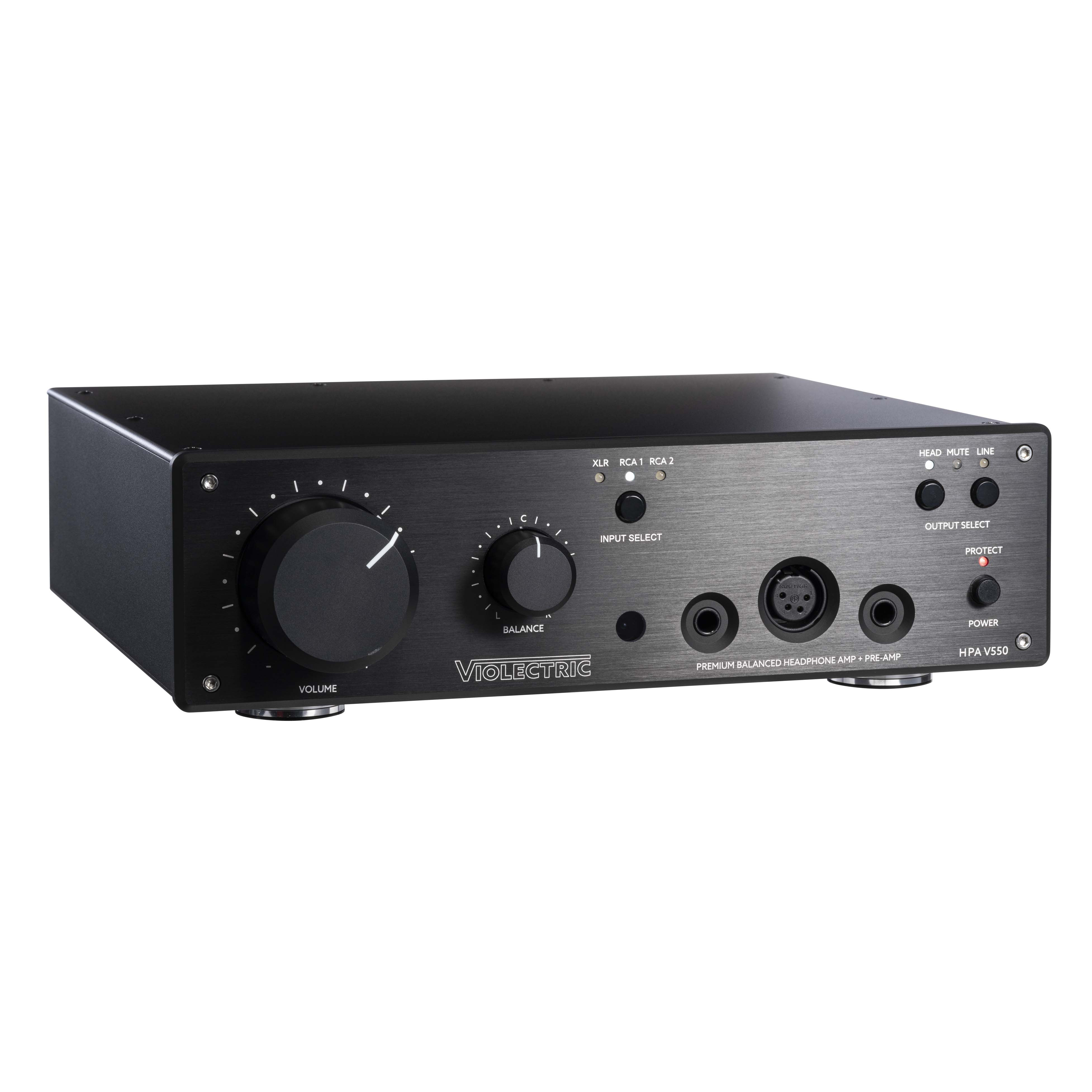 德國 Violectric - HPA V550 PRO 旗艦級純平衡耳擴 | 可調增益 | 前級功能(可切換) | 德國製造